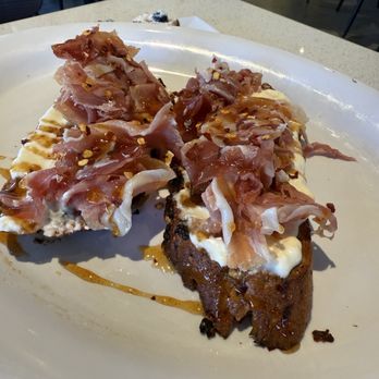 Kitch Cafe - Prosciutto burrata hot honey toast - Breakfast & Brunch Near Me - Fullerton, California