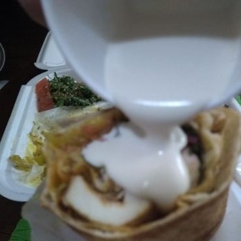 Joe’s Food Trolley - Add the Tahini Sauce... - Food Trucks Near Me - Jacksonville, Florida Joe’s Food Trolley - Add the Tahini Sauce... - Food Trucks Near Me - Jacksonville, Florida