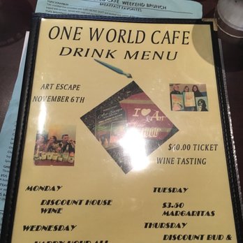 One World Cafe - Happy hour specials - Vegetarian Near Me - Baltimore, Maryland