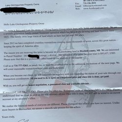 Mad Viking Property Management - Scam letter
