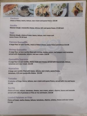 Menu photo 2 La Patrona Bloomington, IL Menu photo 2 La Patrona Bloomington, IL