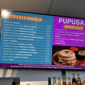 Pupusas Paradise - Menu - Salvadoran Near Me - Aurora, Colorado