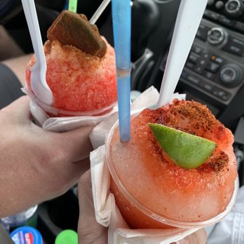 SAB’s Candy Shop - Sandia snow cone and lime with chamoi tajjn snow cone - Shaved Ice Near Me - Harlingen, Texas SAB’s Candy Shop - Sandia snow cone and lime with chamoi tajjn snow cone - Shaved Ice Near Me - Harlingen, Texas