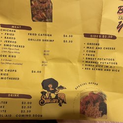 Sukari’s - Menu