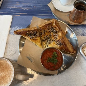 Monica Cafe - Burek cheese bread - Cafes Near Me - Santa Monica, California