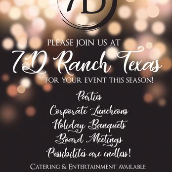 7D Ranch Texas - Corporate events, reunions, office parties and more! - Venues & Event Spaces Near Me - Navasota, Texas 7D Ranch Texas - Corporate events, reunions, office parties and more! - Venues & Event Spaces Near Me - Navasota, Texas