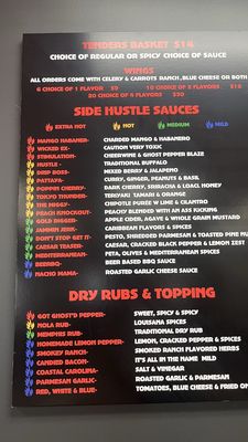 Menu photo 4 Hustle Wing Horse Shoe, NC