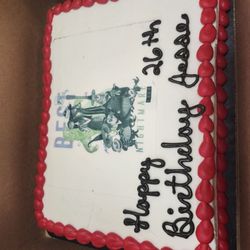 Save Mart - I paid $60 bucks for my 26th Birthday cake and this is what I get...I'm so very very very Upset and Angry!