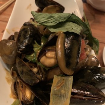 RedFarm - Mussels and clam in curry sauce - Dim Sum Near Me - New York, New York RedFarm - Mussels and clam in curry sauce - Dim Sum Near Me - New York, New York