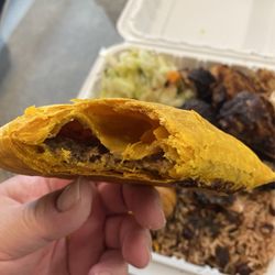 D&D Caribbean Kitchen - Jamaican Beef Patty
