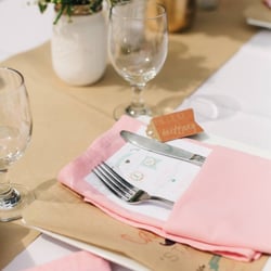 Bella Donna Catering - Table cloths, napkins, plates, glassware, silverware provided by Bella Donna!