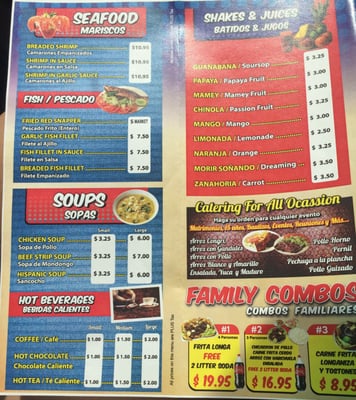 Menu photo 4 El Tipico Criollo Tampa, FL Menu photo 4 El Tipico Criollo Tampa, FL
