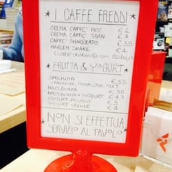 La Feltrinelli - Menu