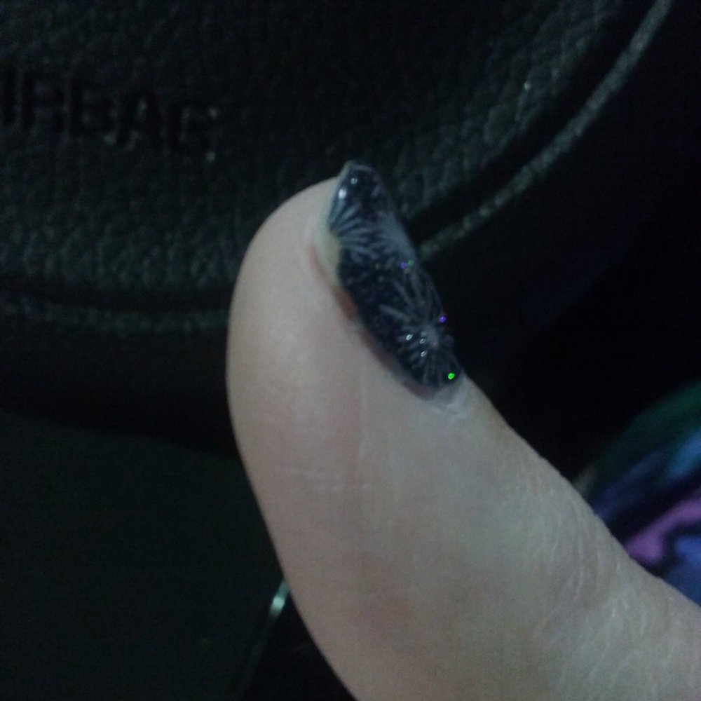 Nail Care - One chip after 12 days - I lost a fight with a snowcrab. - Nail Salons Near Me - Plano, Texas