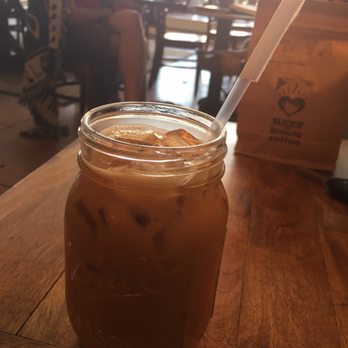 Sugar Browns Coffee - The macchiato was amazing! So much so that I had to have another coffee!! Iced almond milk latte - Coffee & Tea Near Me - Lubbock, Texas Sugar Browns Coffee - The macchiato was amazing! So much so that I had to have another coffee!! Iced almond milk latte - Coffee & Tea Near Me - Lubbock, Texas