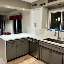ReKitchen - New bar area with waterfall