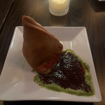 Sathi - Lamb Samosa - Indian Near Me - New York, New York Sathi - Lamb Samosa - Indian Near Me - New York, New York