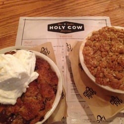 Holy Cow BBQ - Culver City - The chocolate bread pudding was by far one of the best!