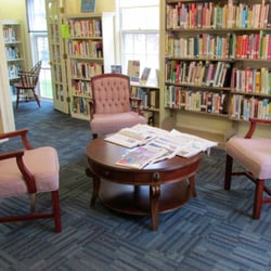 Boothbay Public Library - Very comfy chairs