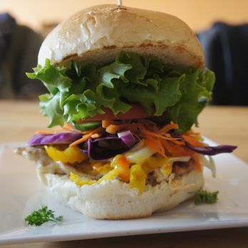 The Burger Joint - Sunrise chicken ($8.99) - Burgers Near Me - Edmonton, Alberta