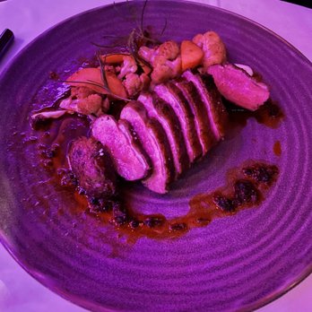 Spago - Lacquered Liberty Farm's Duck Breast* - New American Near Me - Beverly Hills, California Spago - Lacquered Liberty Farm's Duck Breast* - New American Near Me - Beverly Hills, California