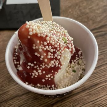 Laser Wolf - Strawberry ice cream - Middle Eastern Near Me - Brooklyn, New York