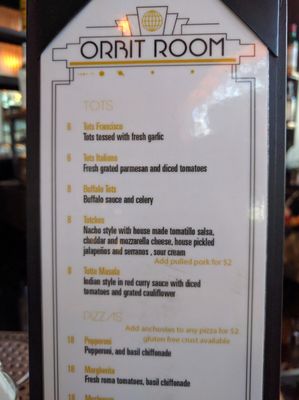 Menu photo 5 Orbit Room San Francisco, CA Menu photo 5 Orbit Room San Francisco, CA