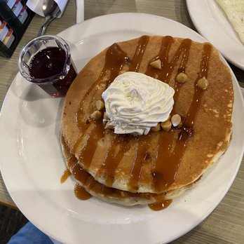 Jimmy's Egg - Salted Carmel Pancake Combo - Breakfast & Brunch Near Me - Wichita, Kansas Jimmy's Egg - Salted Carmel Pancake Combo - Breakfast & Brunch Near Me - Wichita, Kansas