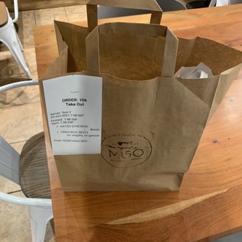 Miso Teriyaki - To Go Bag - Japanese Near Me - Tenafly, New Jersey Miso Teriyaki - To Go Bag - Japanese Near Me - Tenafly, New Jersey