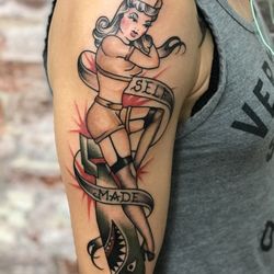 Fortune Teller Tattoo - Tattoo by Ivan Hess
