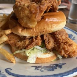 Fried Chicken Sandwich. Fried Chicken Sandwich.