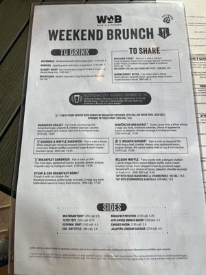 Menu photo 6 World of Beer Brandon, FL