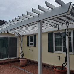 ChrisCo Painting - Pergola #1 with vines