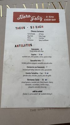 Menu photo 7 Cocina Hermanas Danville, CA