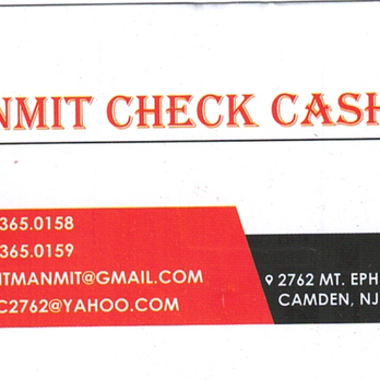 MANMIT CHECK CASHING - Updated September 2026 - 2762 Mt Ephraim