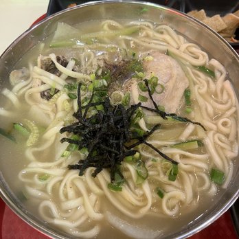 YoungDong Noodle - Chicken noodles (kalguksu) - Korean Near Me - Los Angeles, California