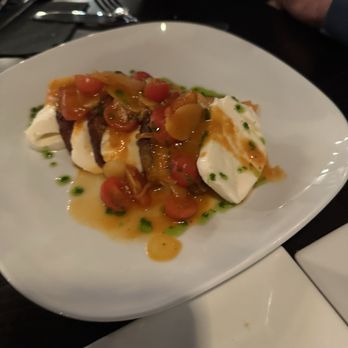 The Manhattan - Napoleon eggplant tapa - Cocktail Bars Near Me - Southington, Connecticut
