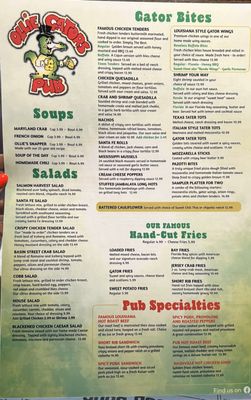 Menu photo 3 Ollie Gators Pub Berlin, NJ Menu photo 3 Ollie Gators Pub Berlin, NJ
