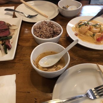 Kaohorm Kitchen - Crying Tiger steak and Pumpkin Shrimp Curry and Lemongrass Soup with chicken - Thai Near Me - Sherman Oaks, California Kaohorm Kitchen - Crying Tiger steak and Pumpkin Shrimp Curry and Lemongrass Soup with chicken - Thai Near Me - Sherman Oaks, California