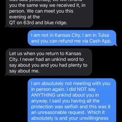 God's Movers - Agreement to refund deposit but only in person...I literally moved to another state.
