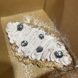 $6.25 Blueberry Croffle