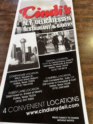 Cindi’s NY Deli & Restaurant by null