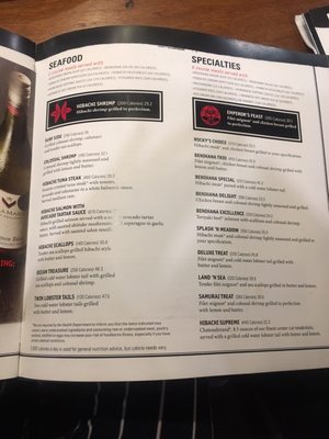 Menu photo 6 Benihana New York, NY Menu photo 6 Benihana New York, NY