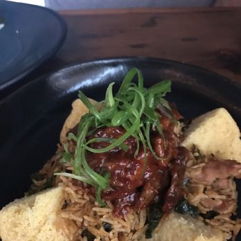 Barrel + Rye - Dirty pork fried rice - Cocktail Bars Near Me - Geneva, Illinois
