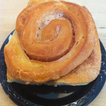 La Farm Bakery - The cinnamon roll. It's not your typical roll, but just as good. It's made from a sweet dough of some sort. - Bakeries Near Me - Cary, North Carolina