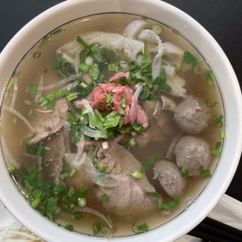 Pho Chopstix - a bowl of soup with meat and vegetables - Vietnamese Near Me - Kingston, Ontario Pho Chopstix - a bowl of soup with meat and vegetables - Vietnamese Near Me - Kingston, Ontario