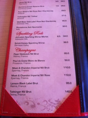 Menu photo 2 Sussex Hotel Walkerville, SA