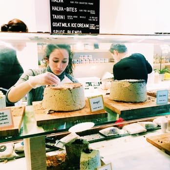 Seed + Mill - Halva "cakes" that you can try samples of and buy slices of. - Desserts Near Me - New York, New York