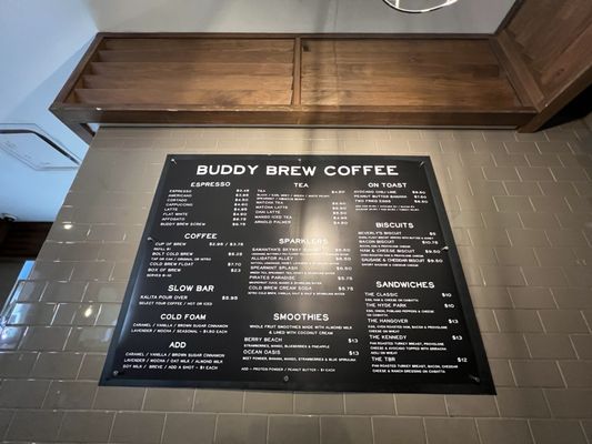 Menu photo 3 Buddy Brew Coffee - Sarasota Sarasota, FL