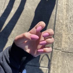 Nails & Spa - Pink gel nails w tips